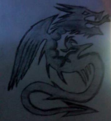 dragon tattoo design