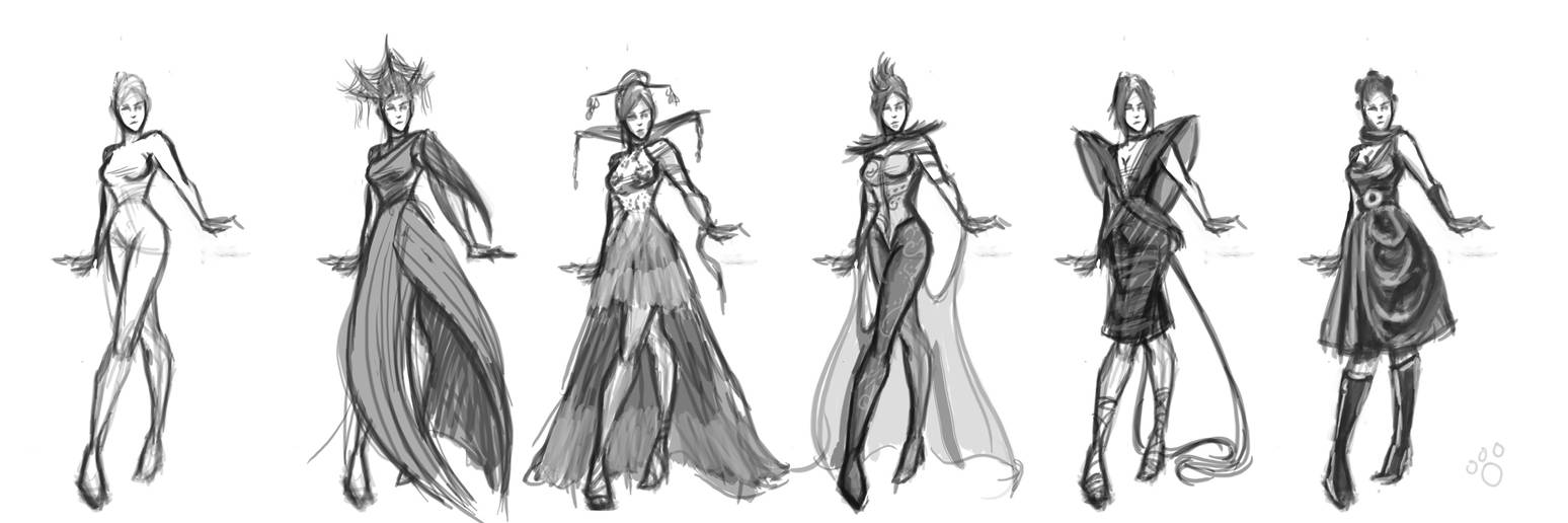 Rivet Cyrne parade dress concepts