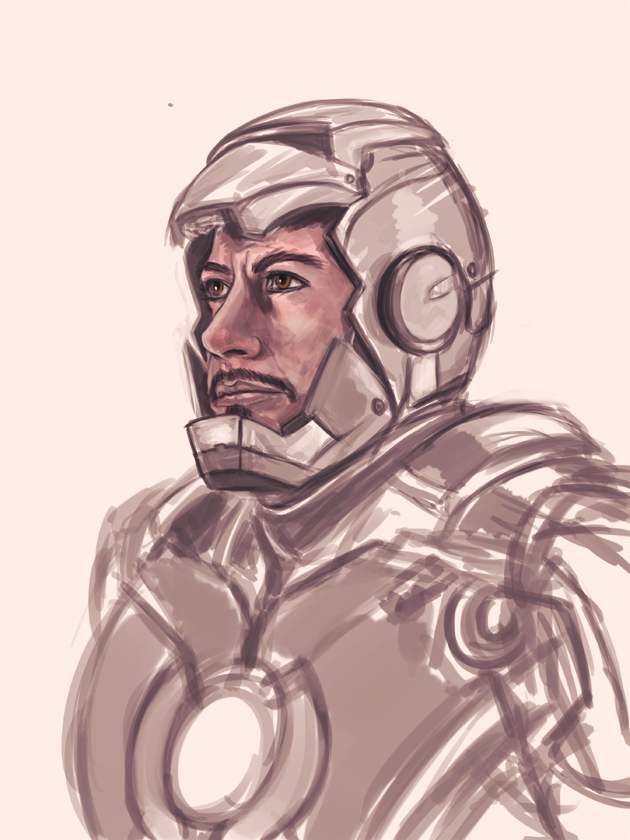 Iron Man Sketch