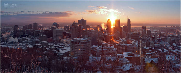 Sunrise in Montreal