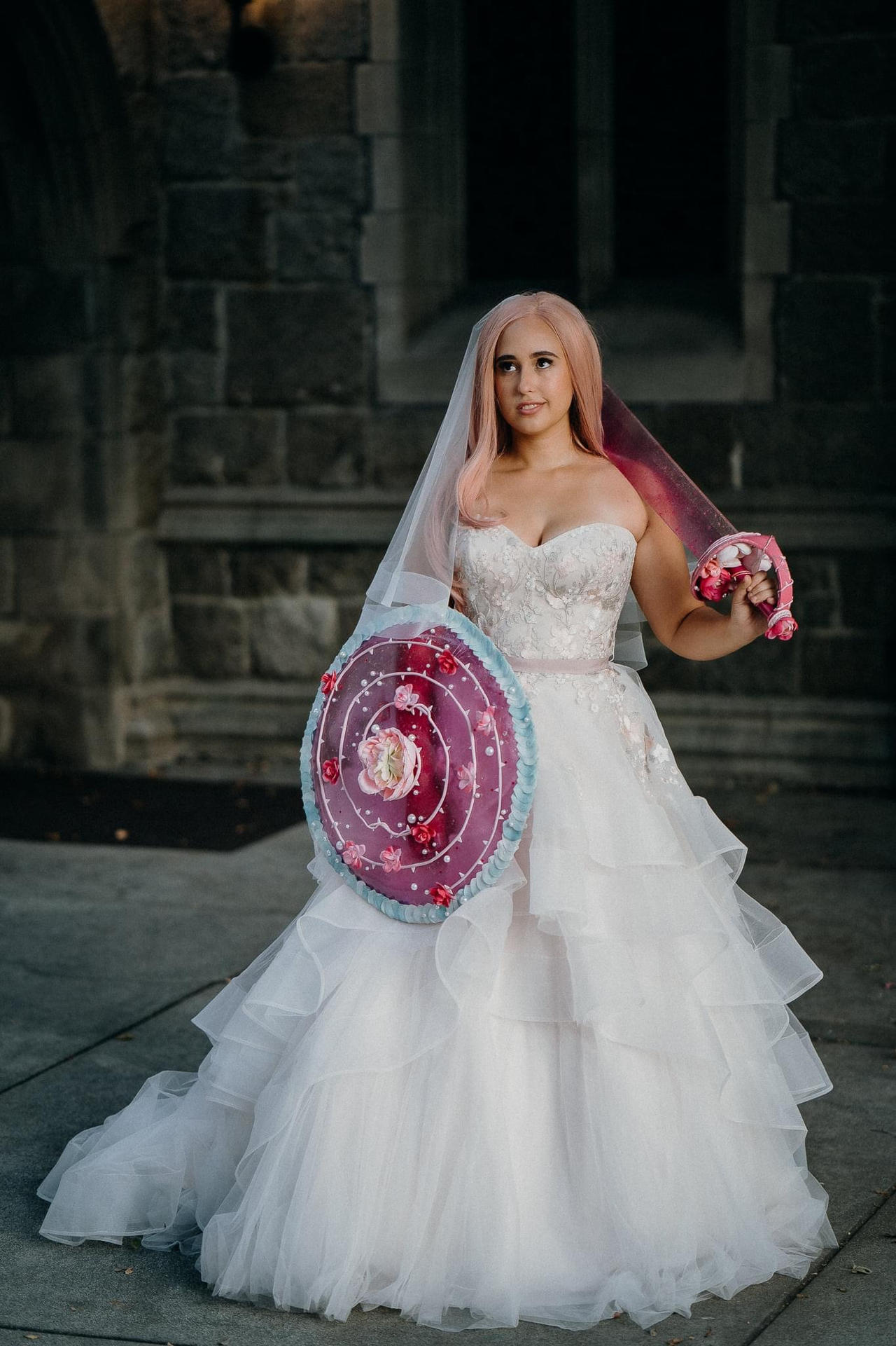 Diamond Cosplay Pink Diamond with Sword and Shield Cosplay by TalesFromNeverland on ...