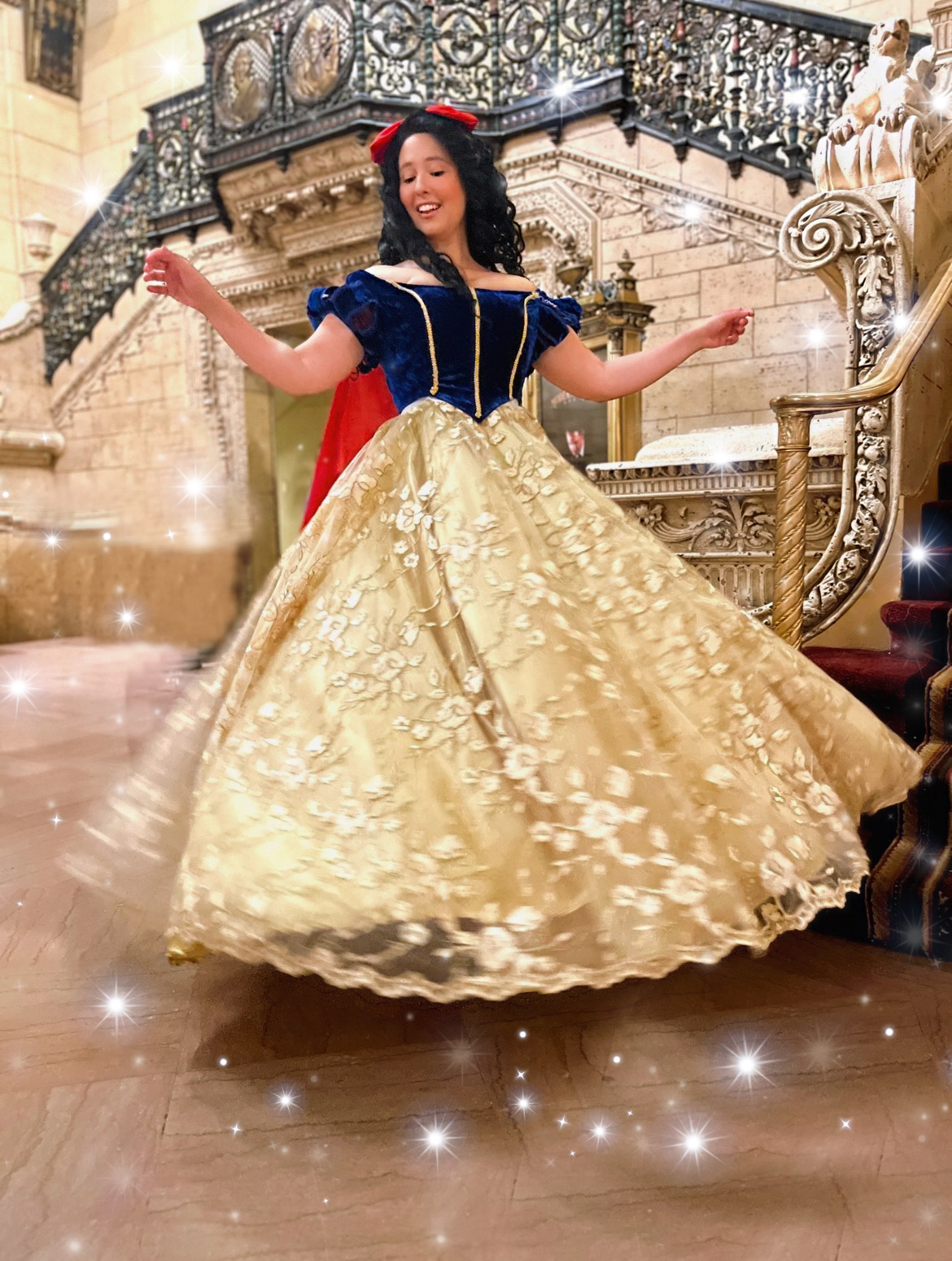 snow white inspired dress Frock Coat Dress Inspired By DisneyS Snow White Square Neckline With Collar Short Puff Sleeves With Folded Band Front Panel With Criss Fairy Tale Snow White Bridesmaid