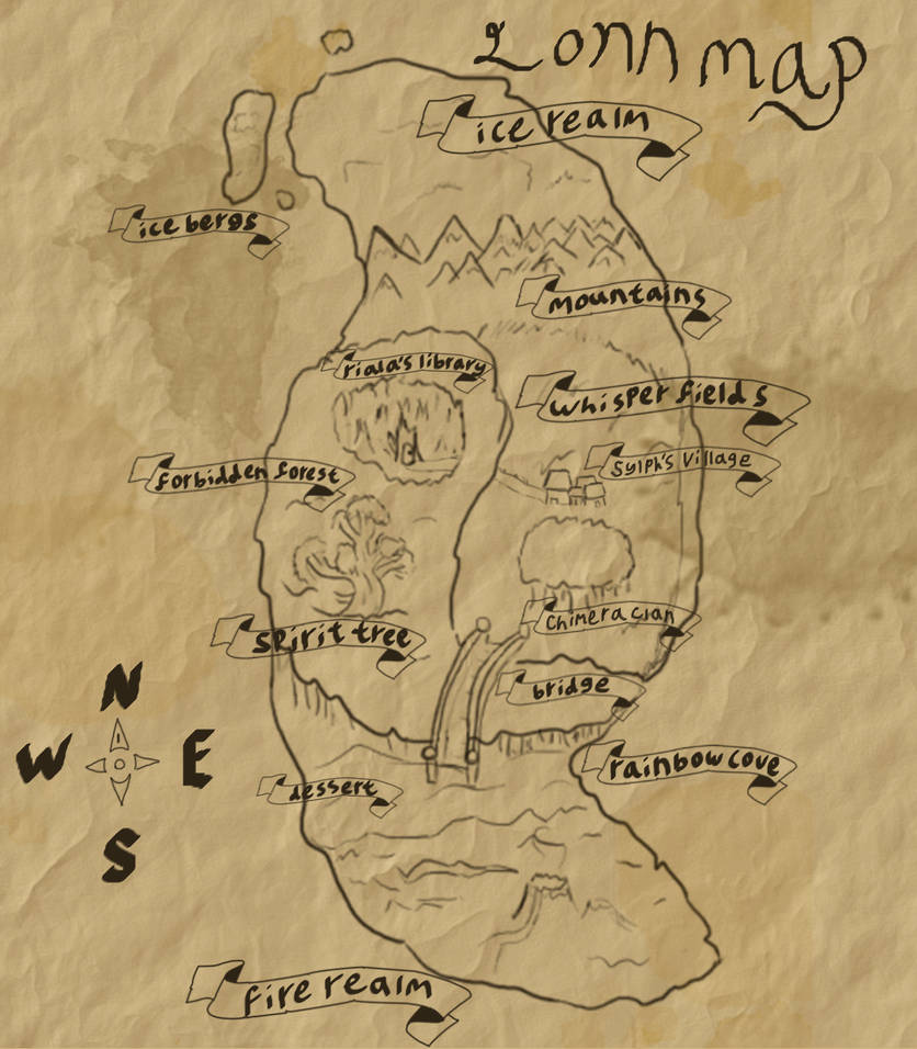 Olon Map map of lonn by moonlightartistry on DeviantArt