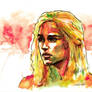 Game of Thrones Khaleesi Watercolor