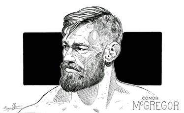 Conor McGregor (pen drawing)
