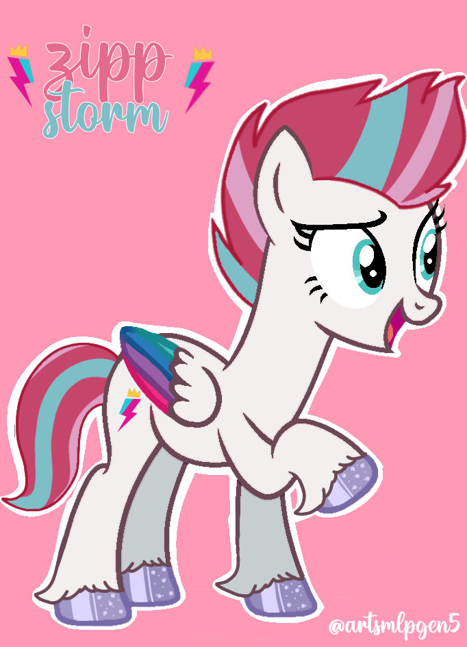 Zipp Colouring In Zipp storm by artsmlpgen5 on DeviantArt
