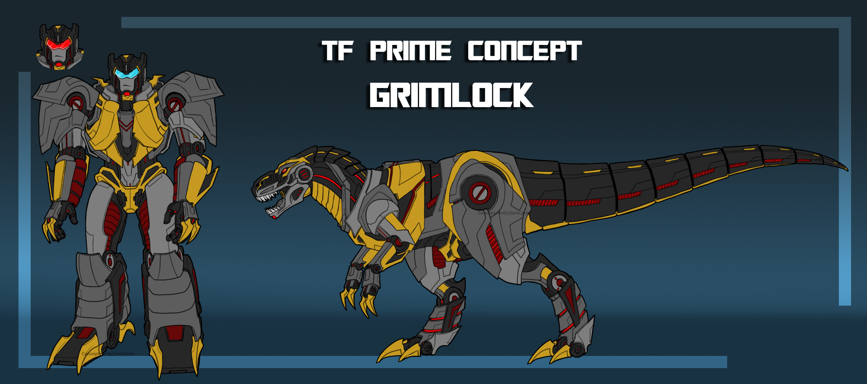 Grimlock Deviantart TFP Grimlock- Flat Ref by JaniCanis on DeviantArt