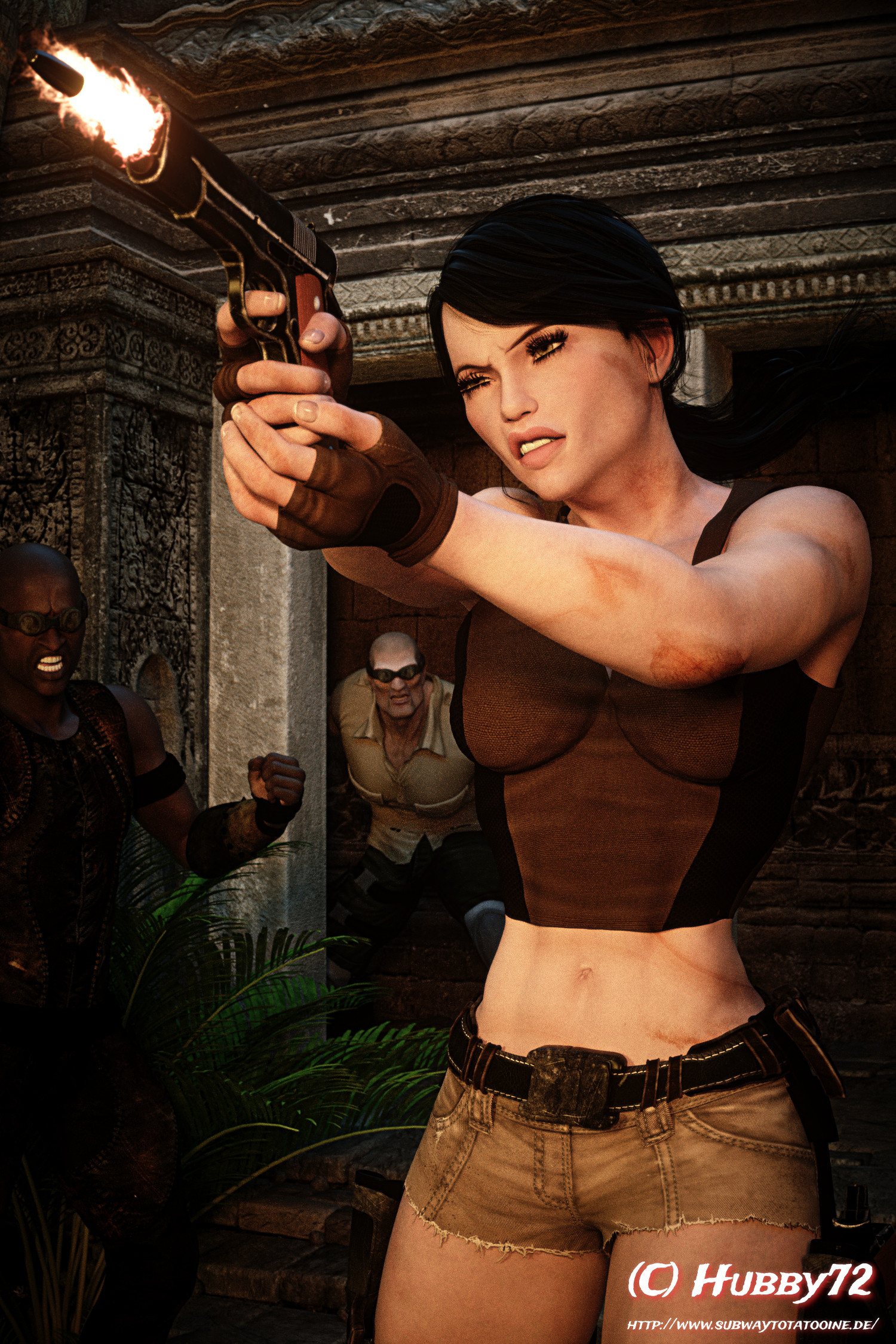 Lara - Thug Corner 2 (PortraitVersion)