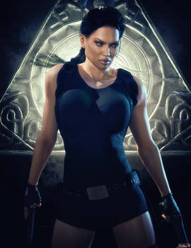 Lara Croft Tomb Raider Posterstyle