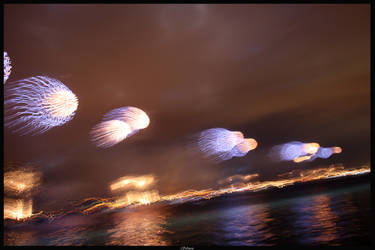 jellyfishes in the sky