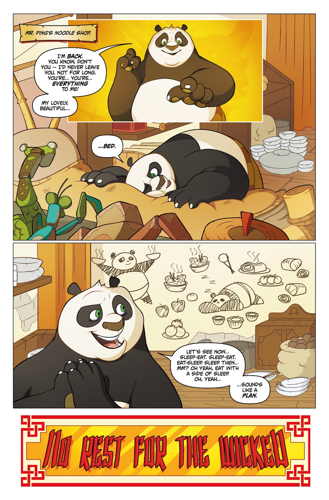 Dreamworks Sleep DreamWorks sleeping Kung Fu Panda pg1 by tomxdrb222 on DeviantArt
