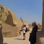 Karnak Temple: Having Rest for a Moment