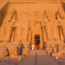 Abu Symbel Ramses Temple at Sunrise