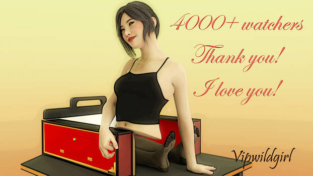 Thank you for 4000+ watchers!