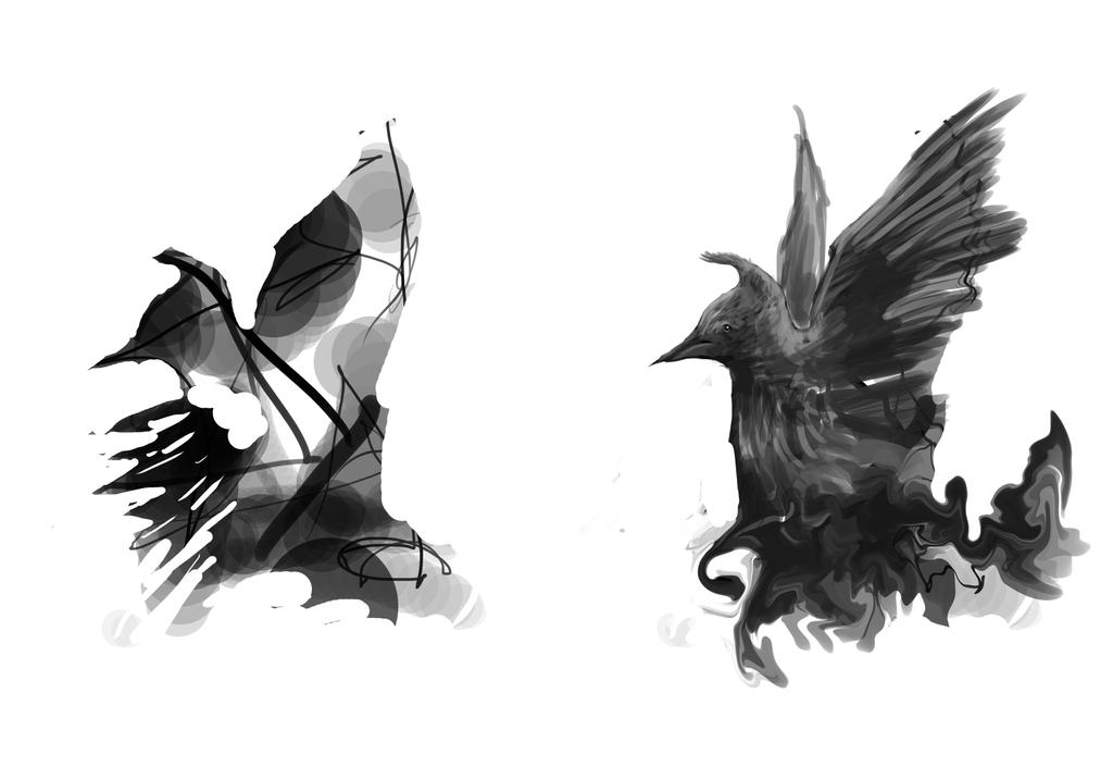 InkBlot Painting 01 by IzaakShoelaces on DeviantArt