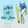 Art of the Sea mascot design