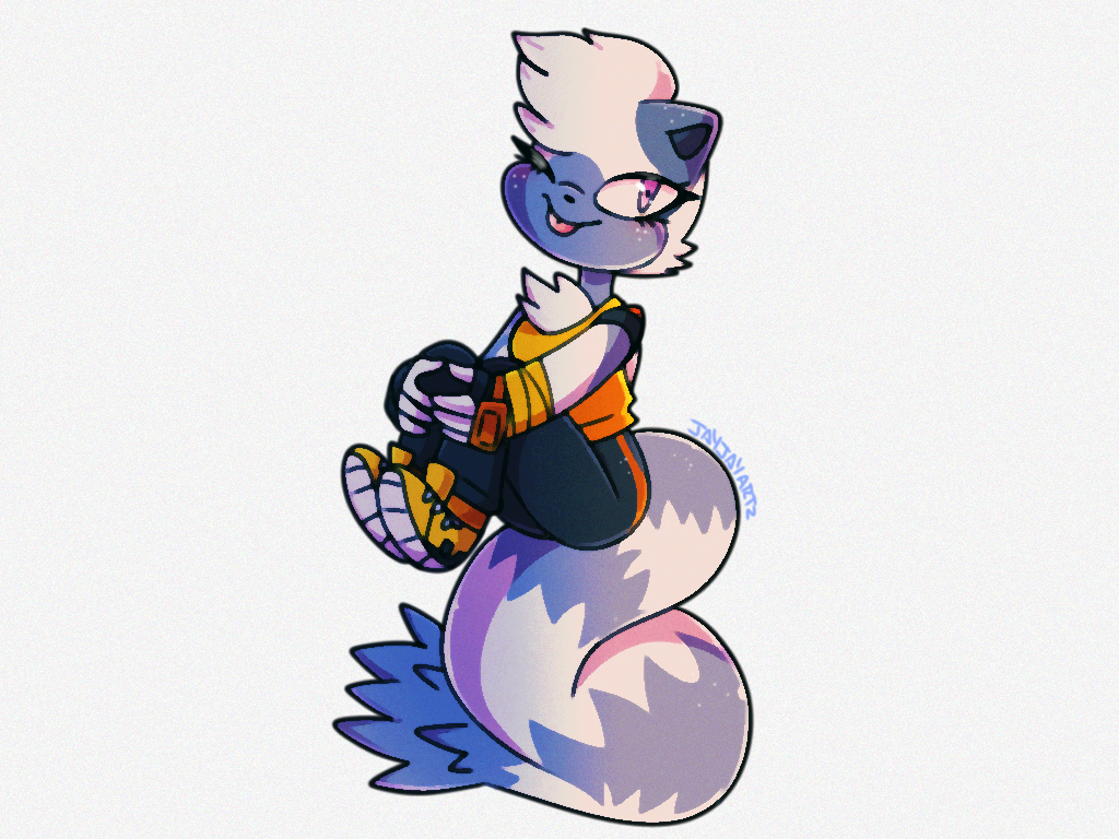 Tangle The Lemur by SleepyRedBears on DeviantArt