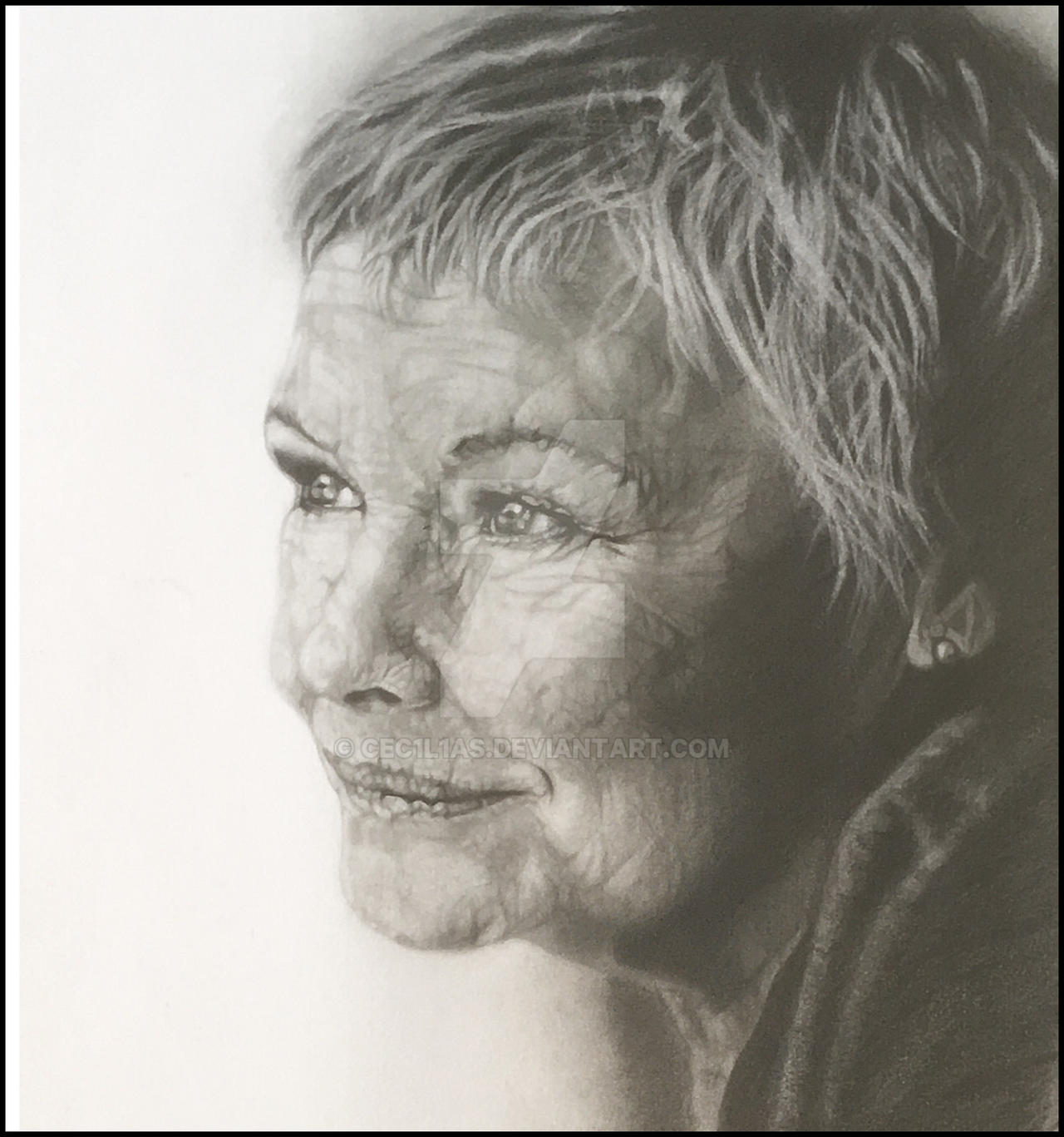 Dame Judith Olivia Dench by cec1l1as on DeviantArt