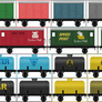 Assorted TVS SKR Rolling Stock