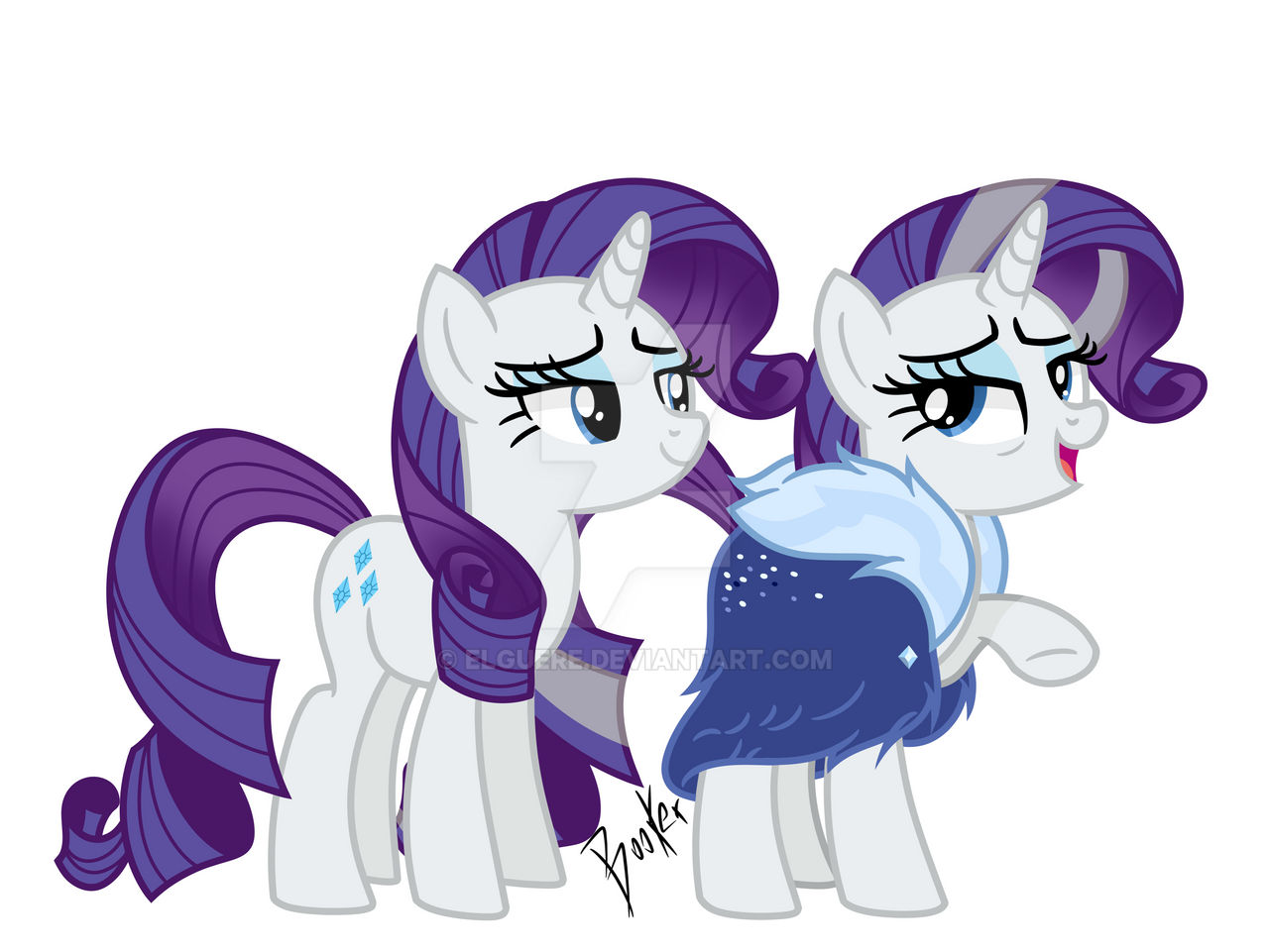 MLP Friendship is Magic - Rarity by ElGuere on DeviantArt