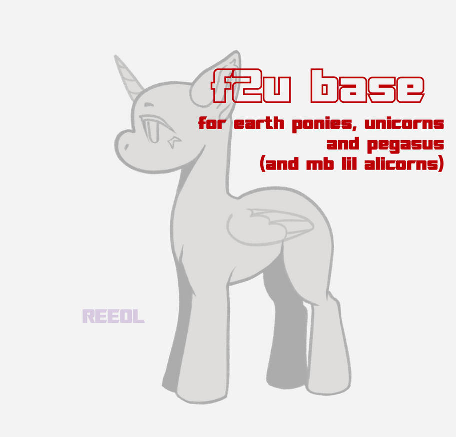 F2U BASE by ReeolX on DeviantArt