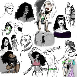 Danny Phantom sketches