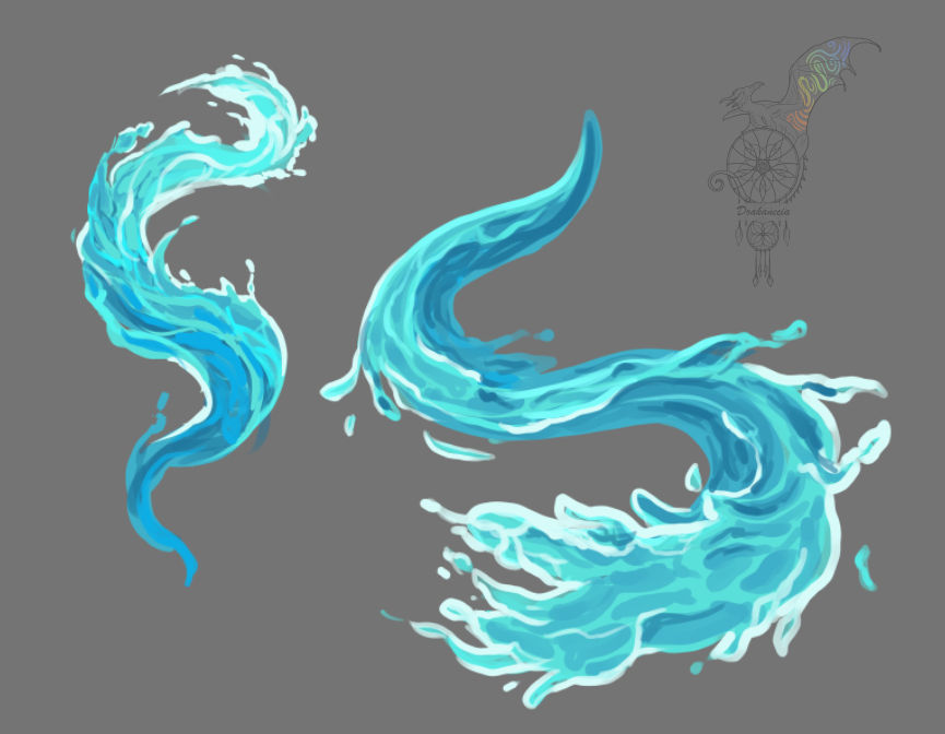Water Studies by Drakanecia on DeviantArt