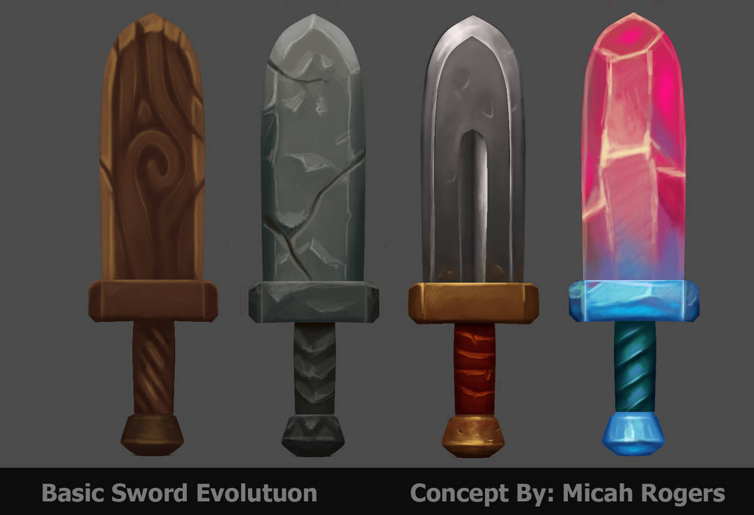 Basicc Sword Basic Sword Evolution by MicahRogers on DeviantArt