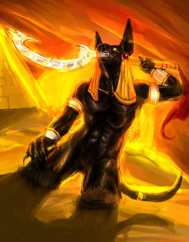 He Brought the Sun-Anubis