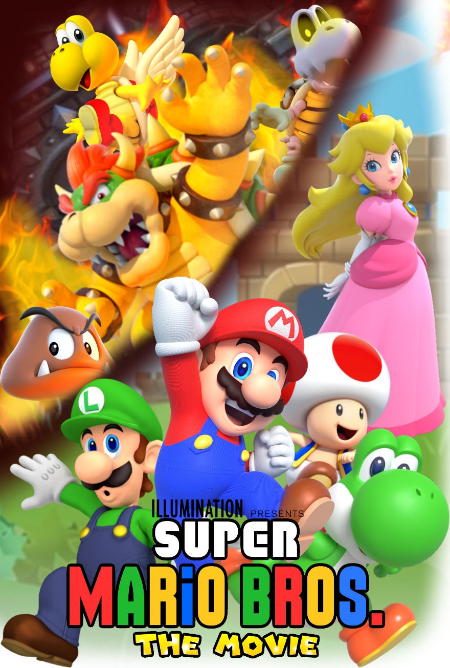 Super Mario Bros. The Movie Poster by Mariorainbow6 on DeviantArt