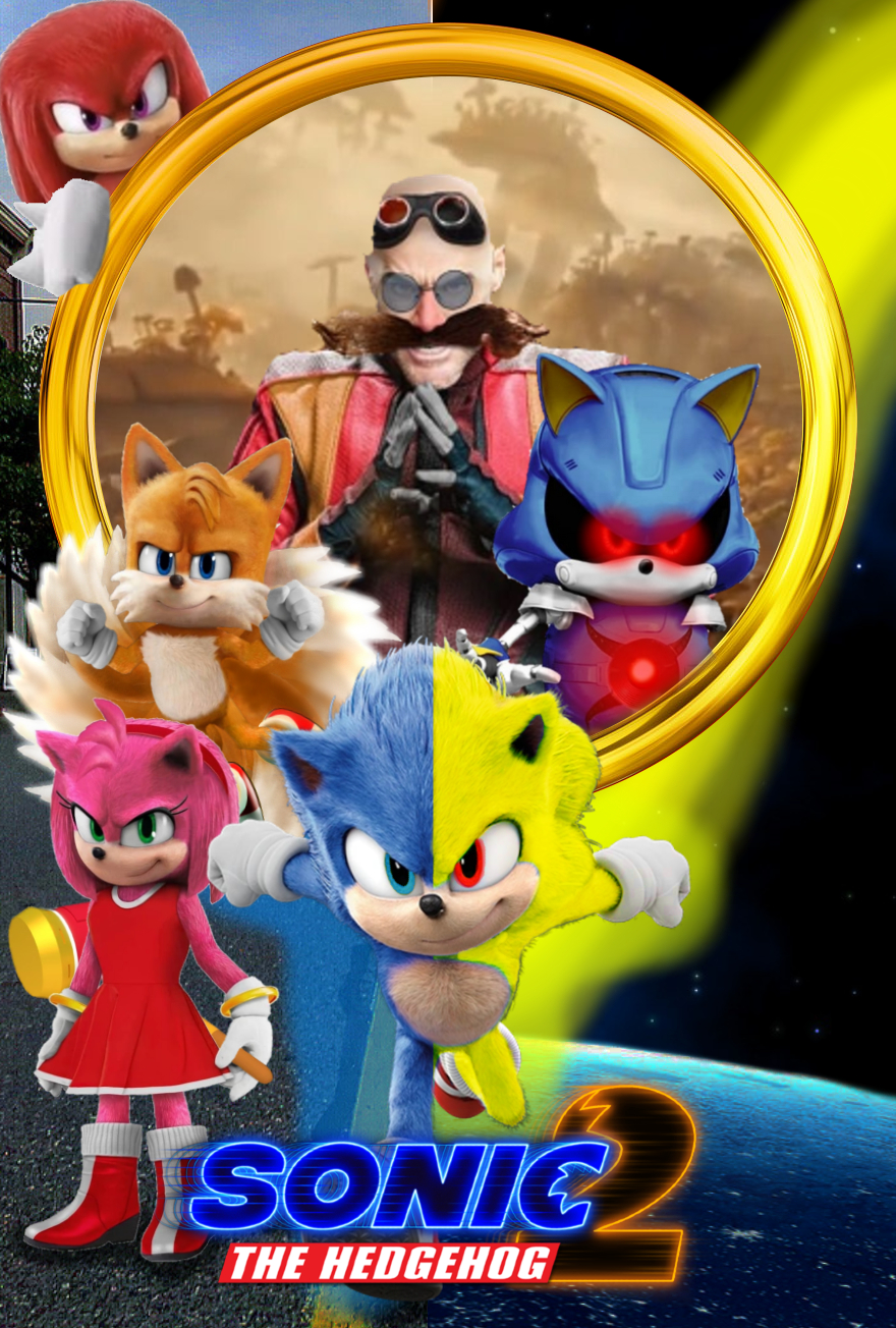 Sonic Movie 2 Poster Finished and Video Color By CraftyAndy — Weasyl