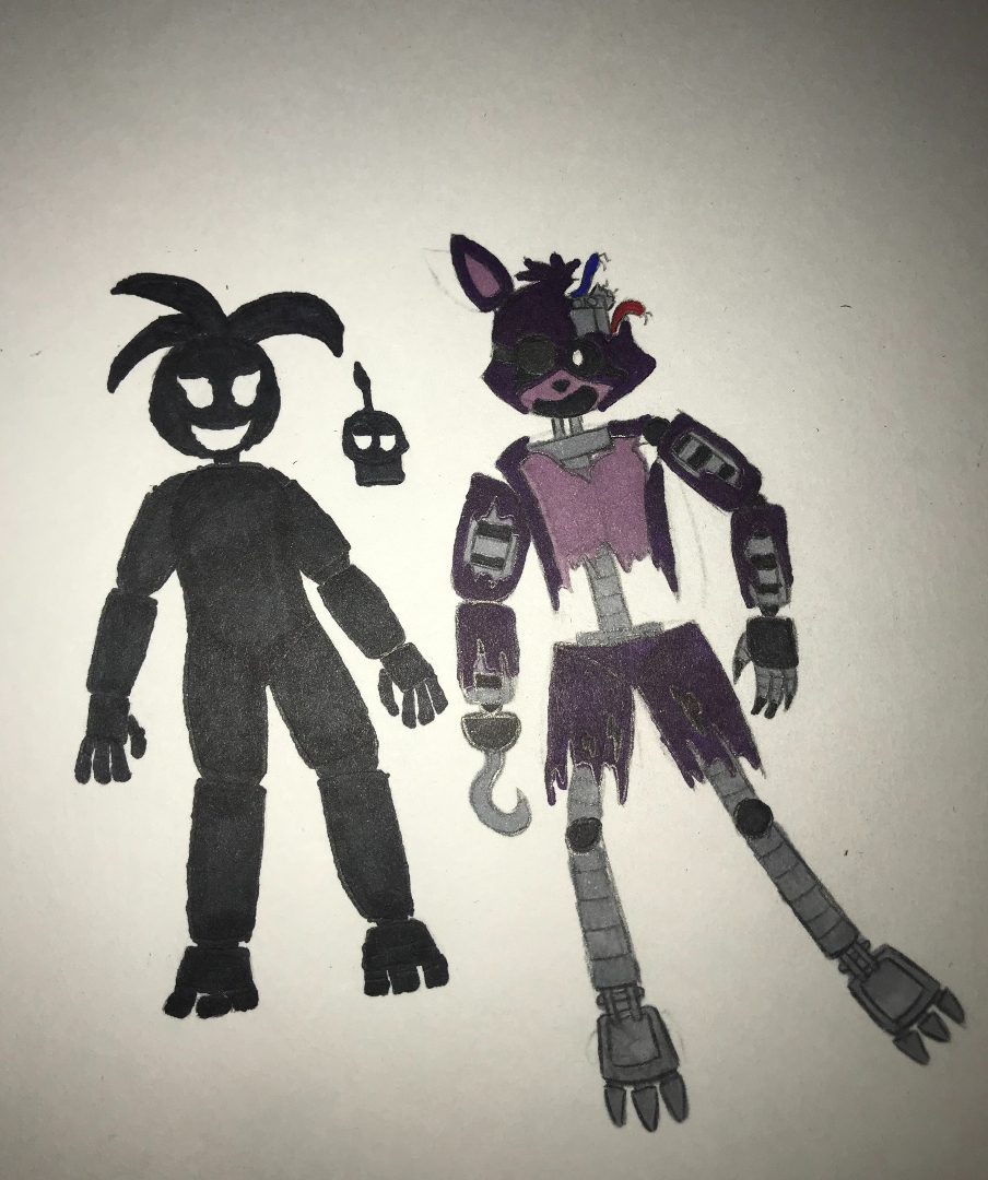 FNAF 1 withered foxy by Mariorainbow6 on DeviantArt