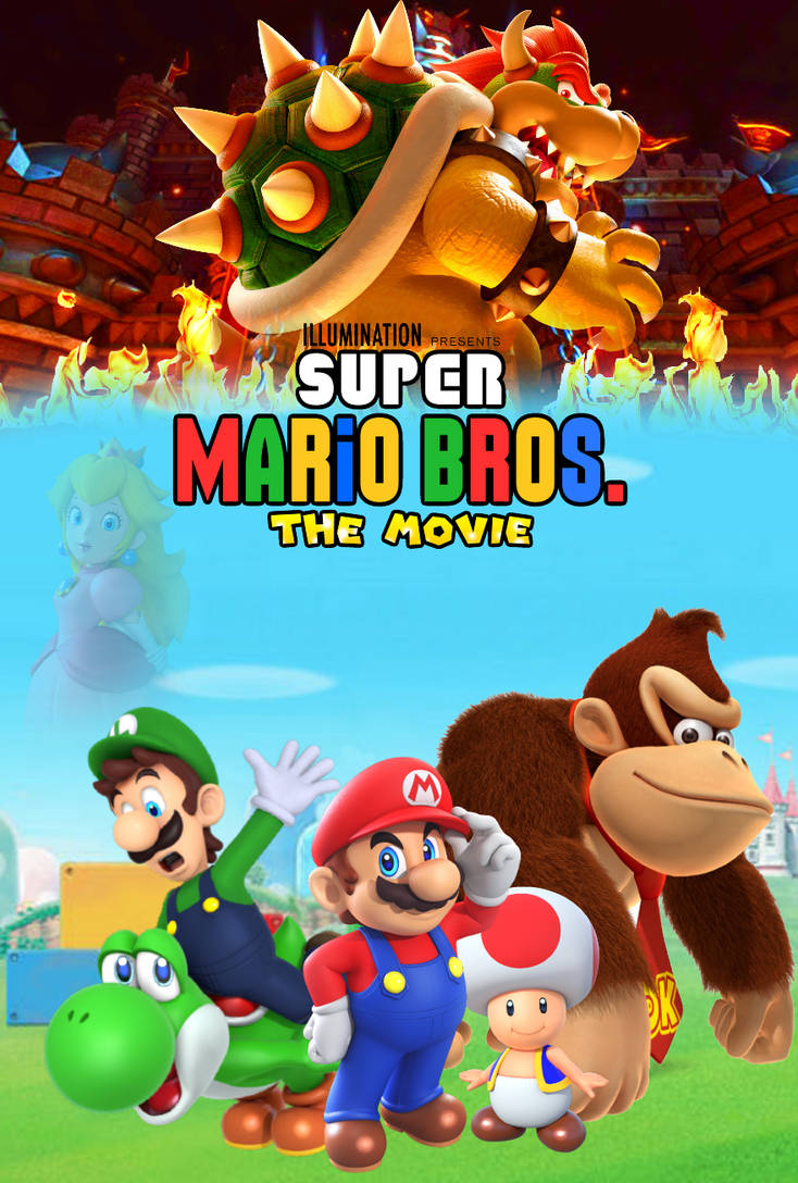 Super Mario Bros. The Movie Poster #4 by Mariorainbow6 on DeviantArt