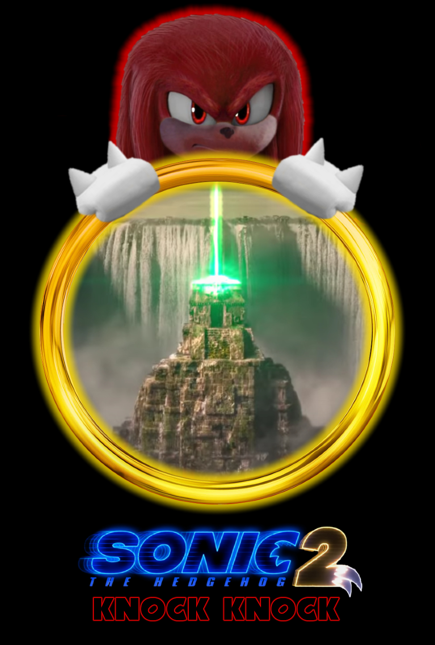 Sonic the Hedgehog 2/Sonic VS Knuckles Movie Logos & Poster