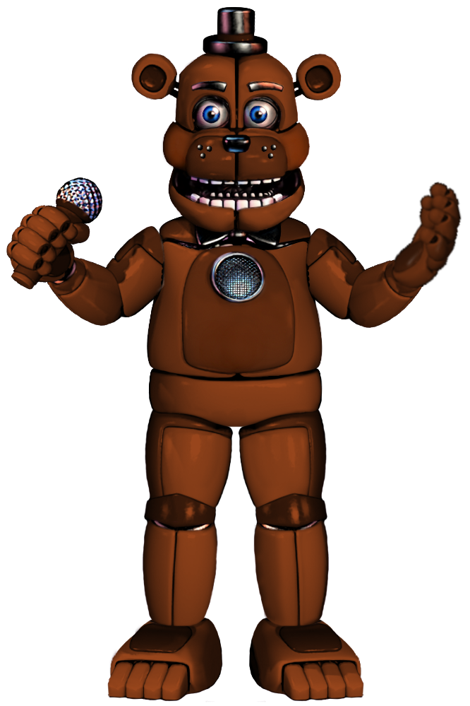 Withered Freddy Render #2 by KingAngryDrake on DeviantArt