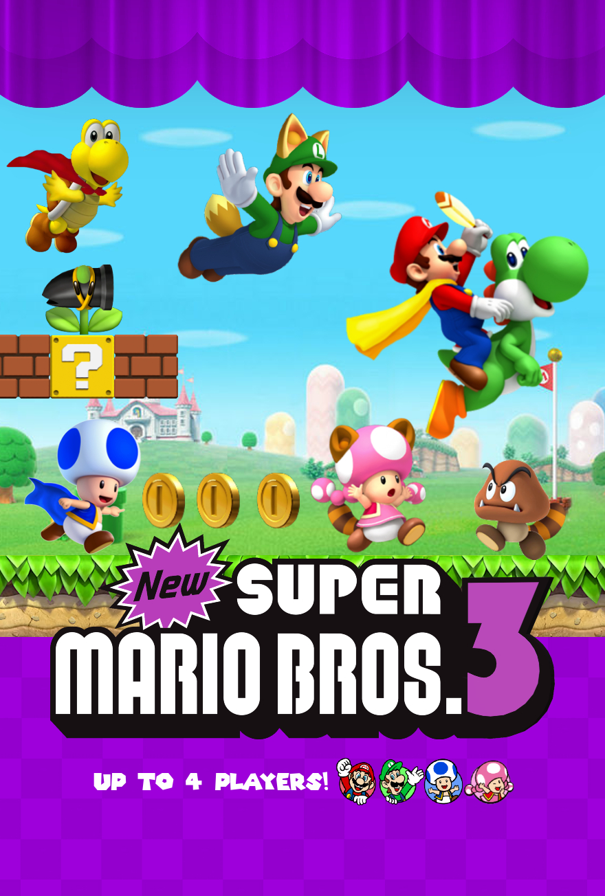 New Super Mario Bros Wii on Xbox 360 by Mariojay03 on DeviantArt