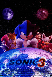 The Sonic the Hedgehog Movie Sonic poster (USA) by Guy2008 on DeviantArt