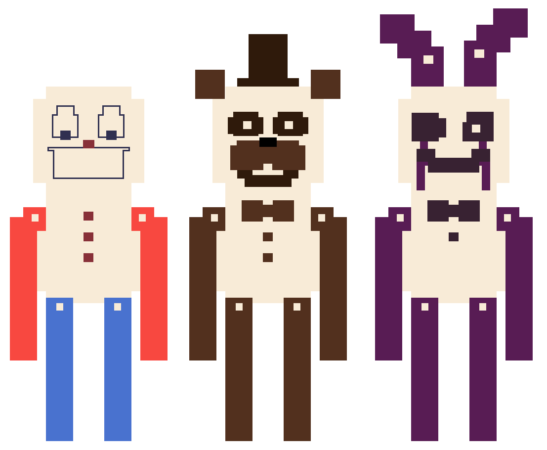 8Bit FNaF 2 Minigames by Mariorainbow6 on DeviantArt