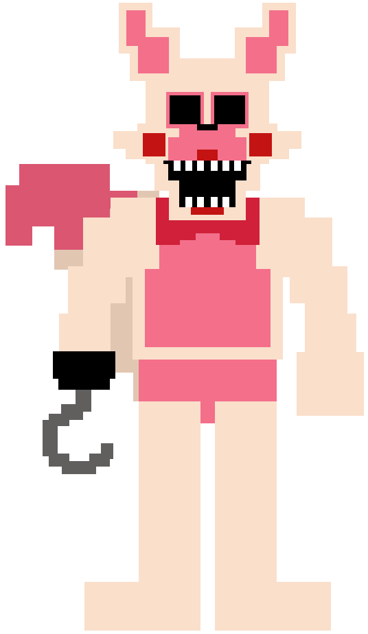 Withered Foxy-- (--Fixed--) Minecraft Skin