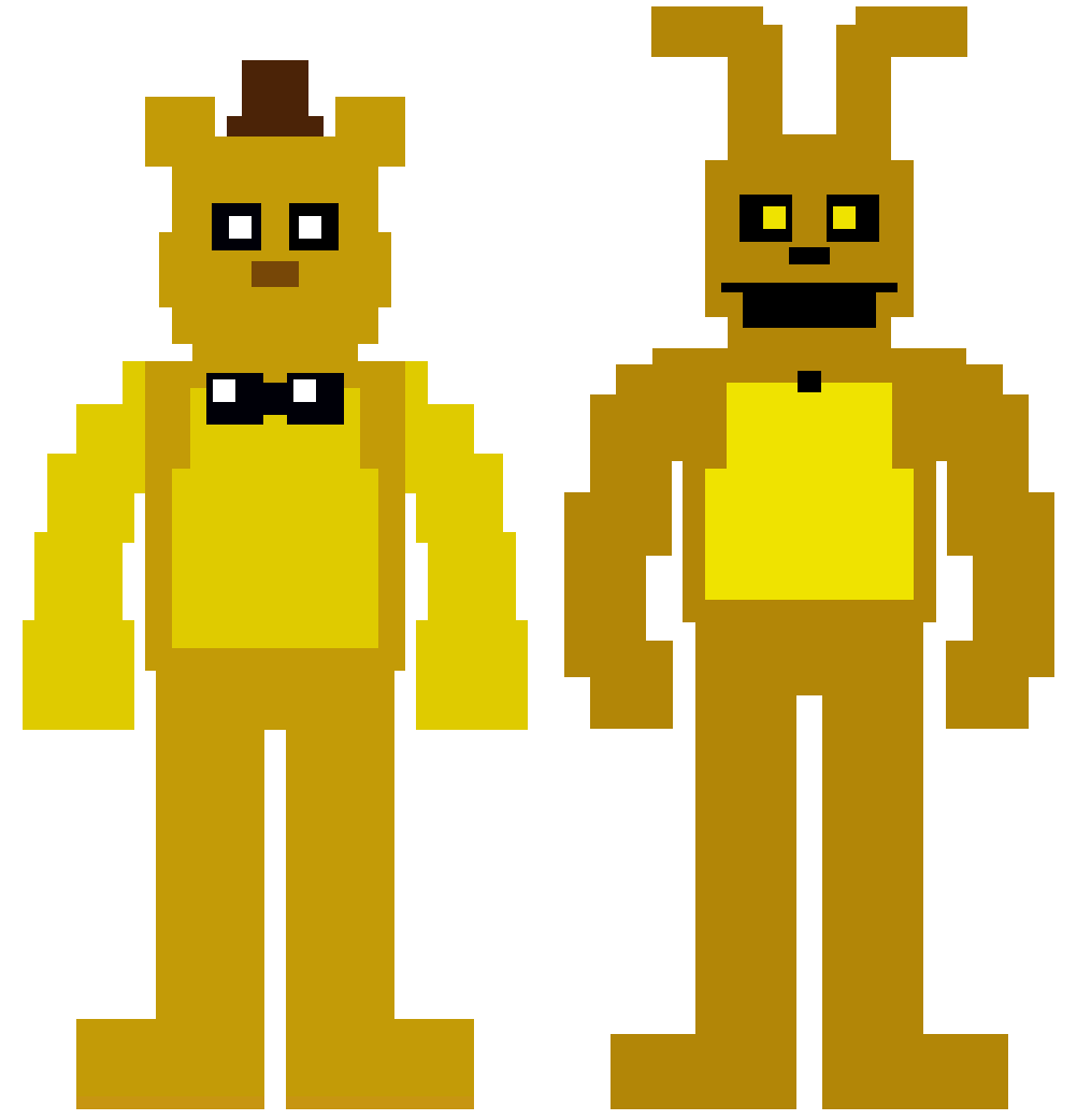 FNaF 3 Minigame Characters #4 by Mariorainbow6 on DeviantArt