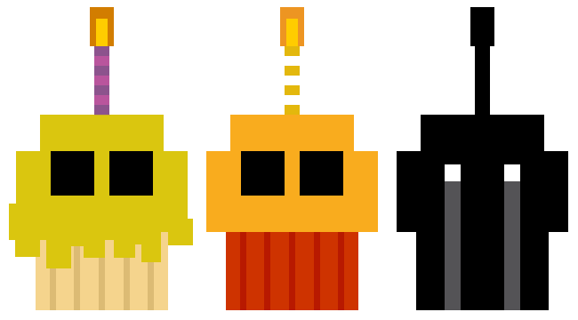 FNaF 3 Minigame Characters by Mariorainbow6 on DeviantArt