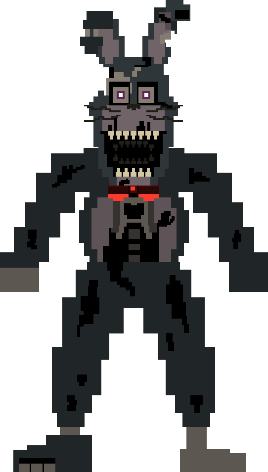 Fnaf4 Animatronics 8-bit by 133alexander on DeviantArt