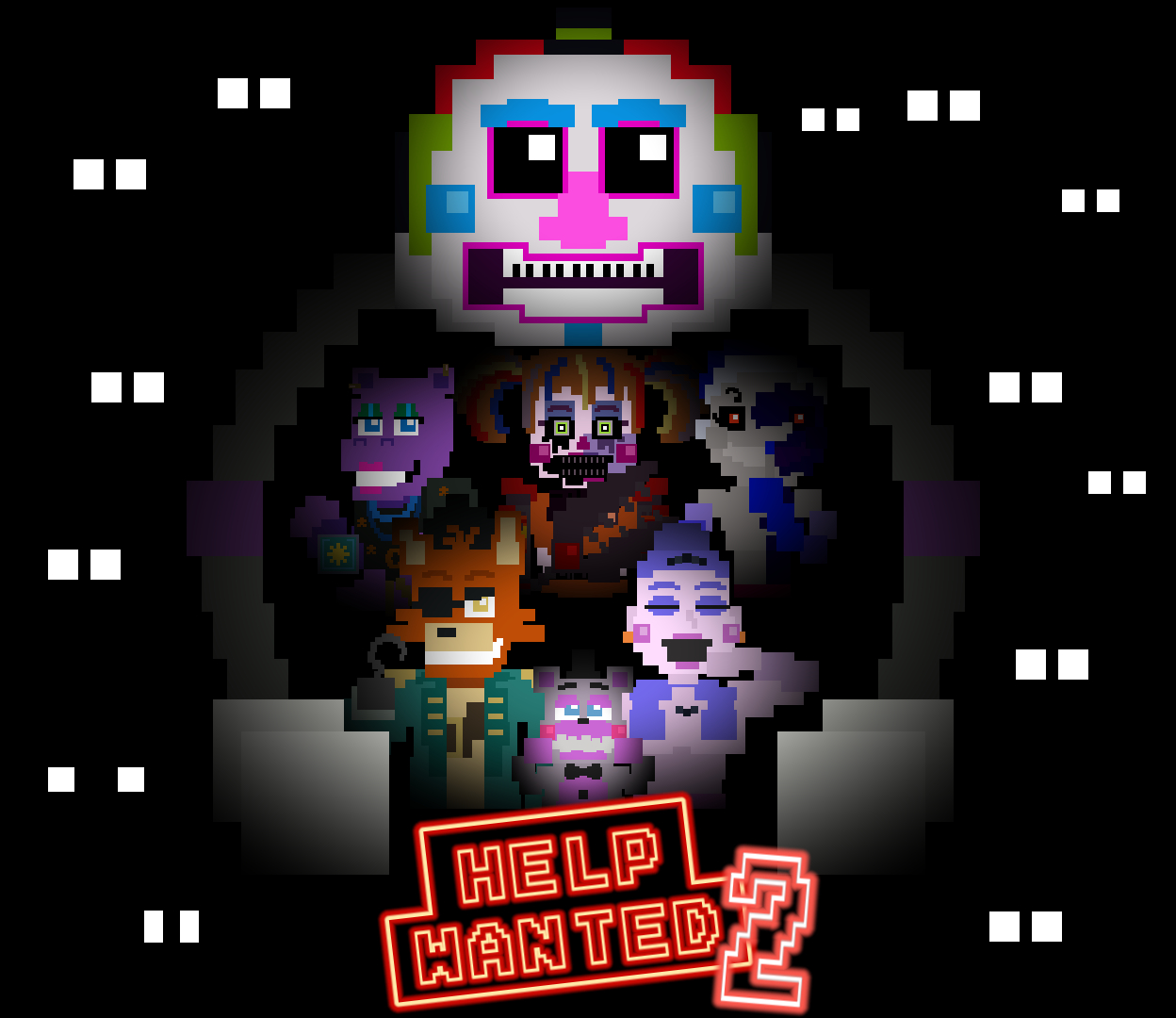 8Bit FNaF 2 Minigames by Mariorainbow6 on DeviantArt