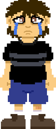Crying Child 8 Bit Rig FNaF 8-Bit The Crying Child by Mariorainbow6 on DeviantArt