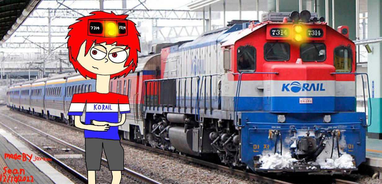 Korean Human Korail 7314. Train by syonduo on DeviantArt