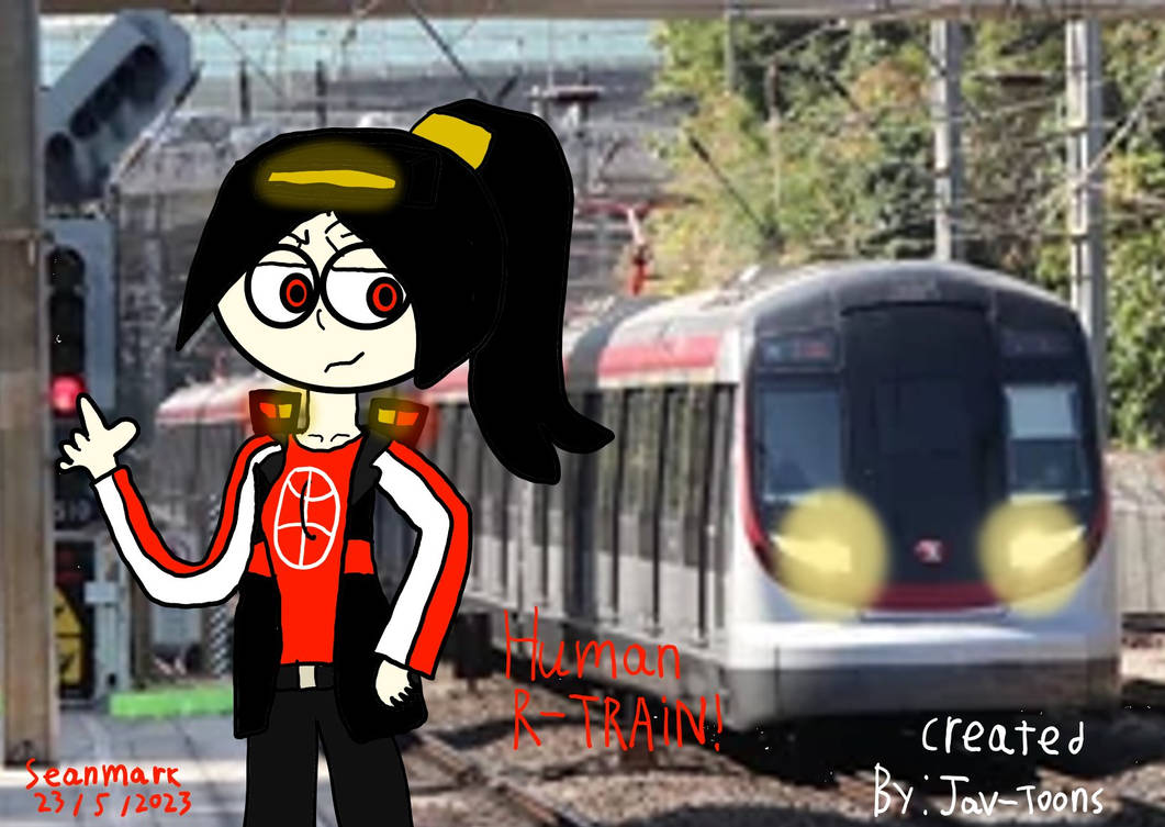 Meet Human R-Train! by syonduo on DeviantArt