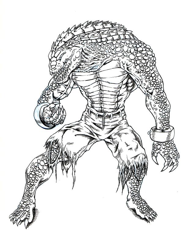 KILLER CROC ATTACK by EvilHayato on DeviantArt.