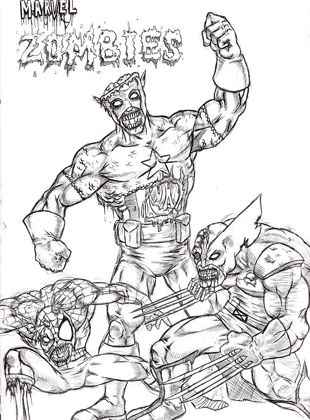 Marvel Zombies By Evilhayato On Deviantart