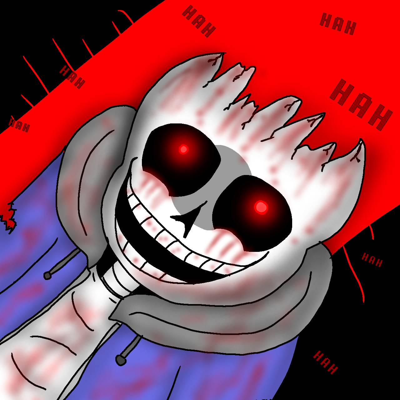 Undertale Hard mode sans by Thdeathbones on DeviantArt