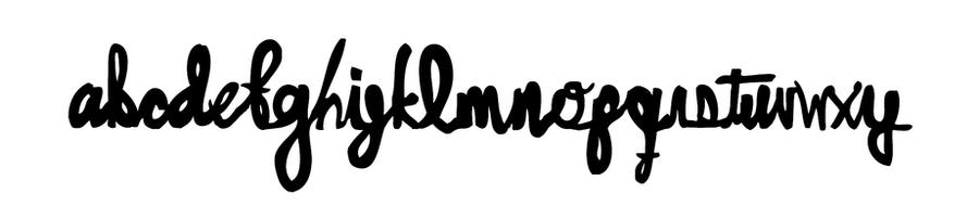 Font by AntonBlod on DeviantArt